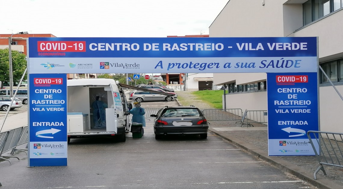 Vila Verde tem Centro Móvel de Rastreio à COVID-19
